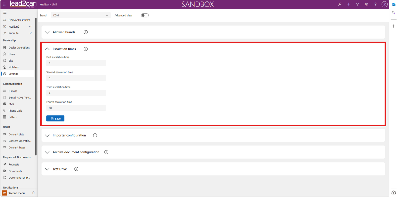 Viewing System Configuration
